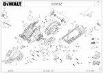 DeWalt DCS512-GB CORDLESS CIRCULAR SAW Spare Parts
